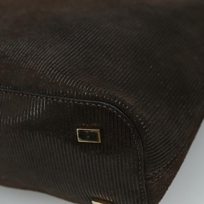 Celine Handbag Suede, BROWN, SUEDE, Handbag