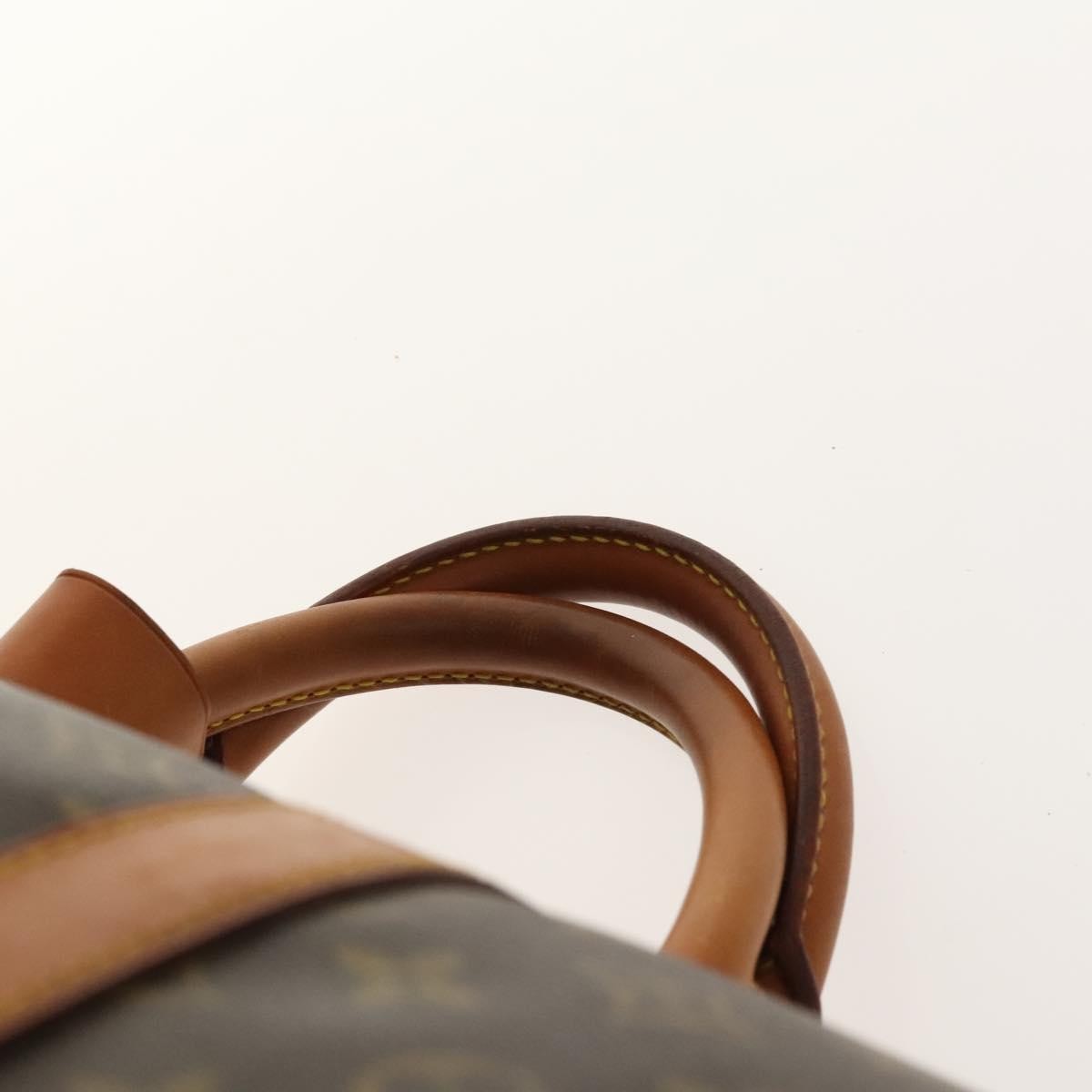 Louis Vuitton Keepall Bag Monogram Canvas, BROWN, CANVAS, Travel bag