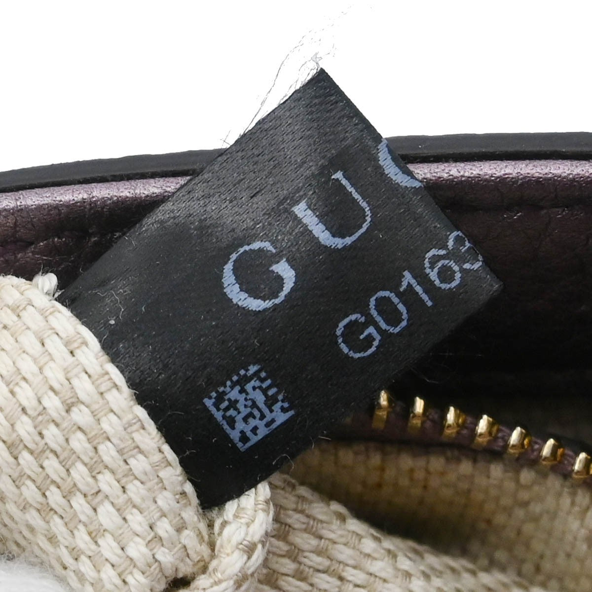 Gucci Soho Chain Crossbody Bag Leather, PURPLE, LEATHER, Shoulder bag