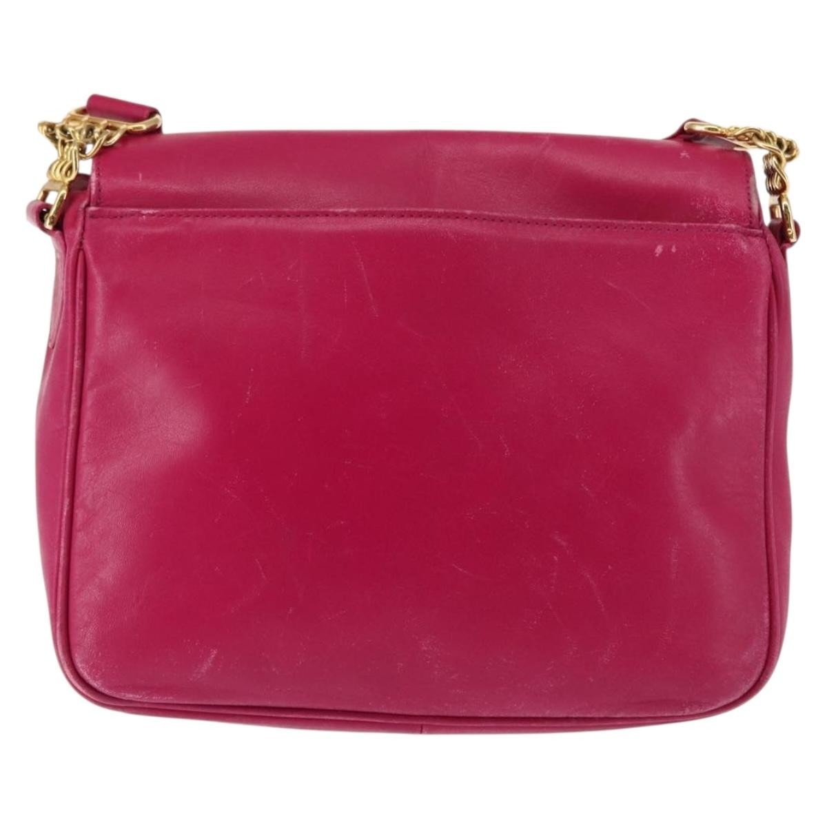 Valentino Garavani VLogo Flap Crossbody Bag Leather, PINK, LEATHER, Crossbody bag