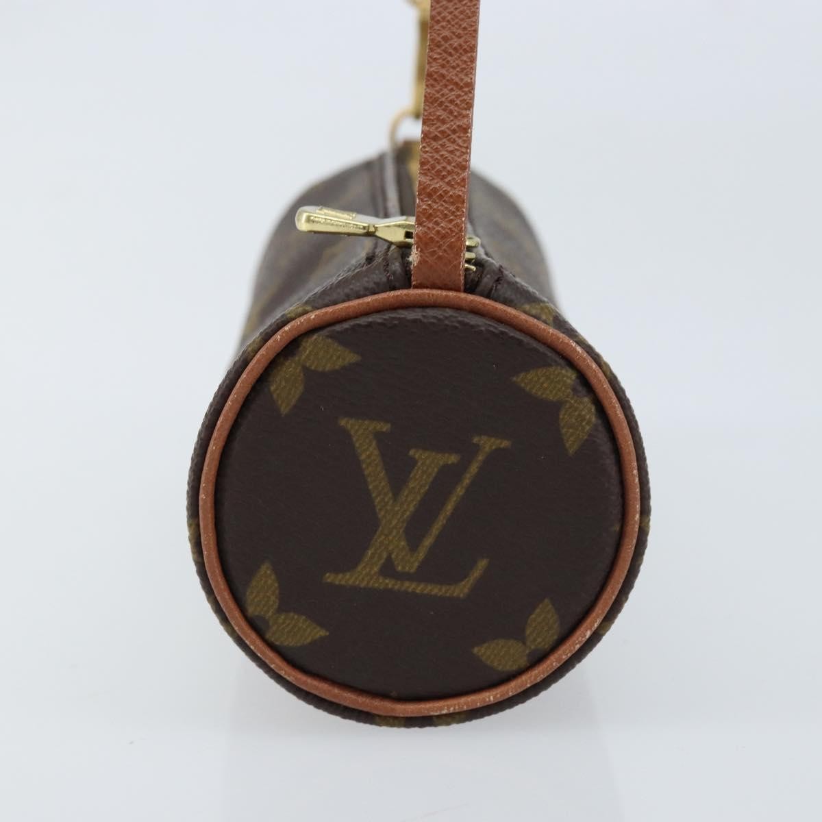 Louis Vuitton Papillon Pochette Monogram Canvas, BROWN, CANVAS, Clutche & pouche