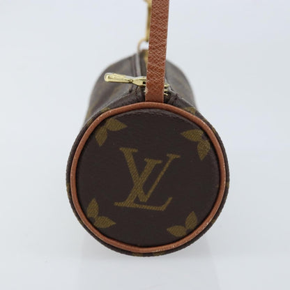 Louis Vuitton Papillon Pochette Monogram Canvas, BROWN, CANVAS, Clutche & pouche