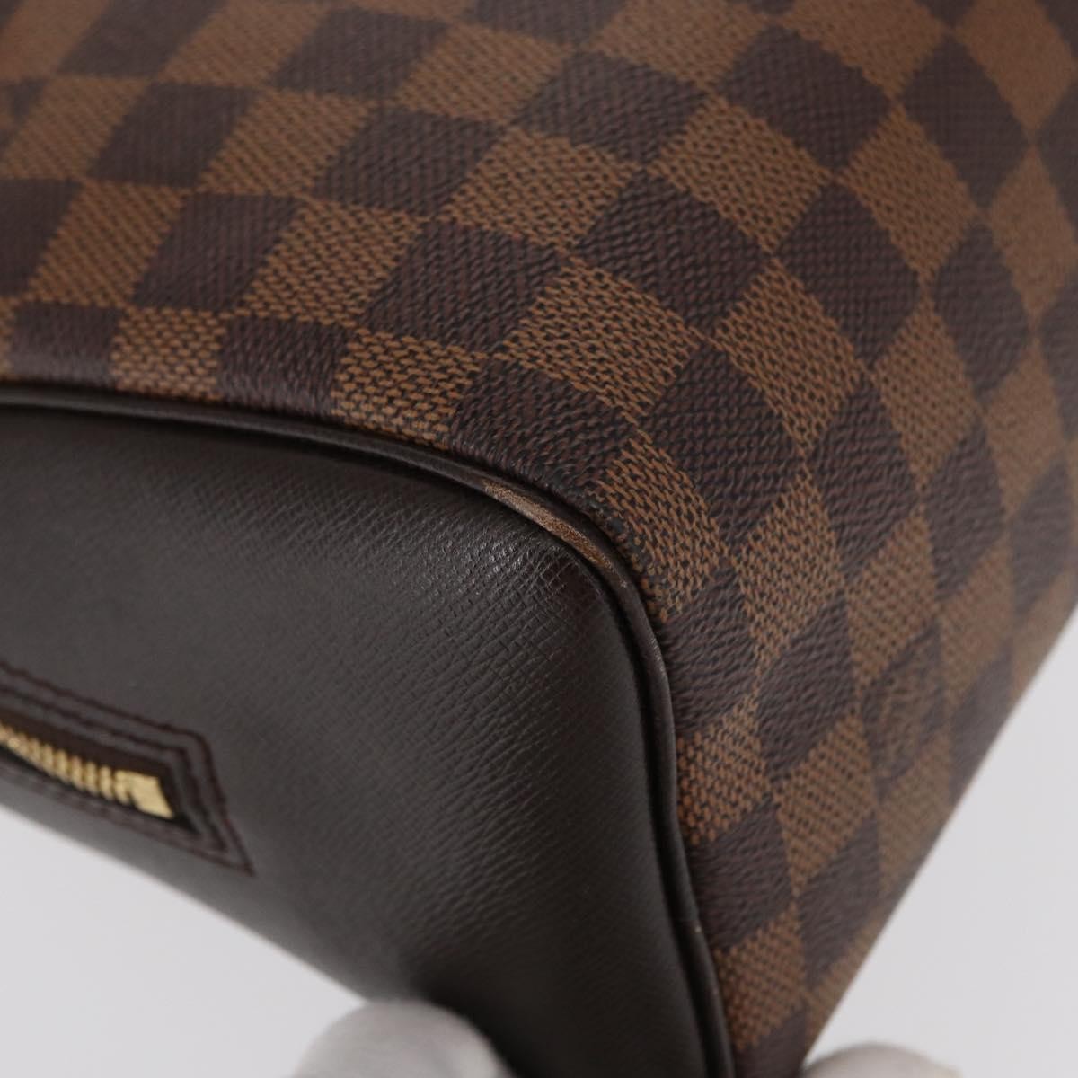 Louis Vuitton Brera Handbag Damier, BROWN, CANVAS, Handbag