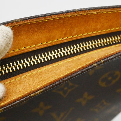 Louis Vuitton Drouot Handbag Monogram Canvas, Brown, Canvas, Shoulder Bag