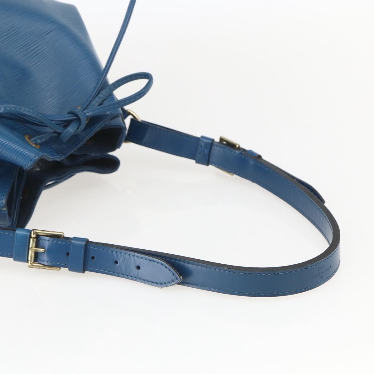 Louis Vuitton Noe Handbag Epi Leather, BLUE, LEATHER, Shoulder bag
