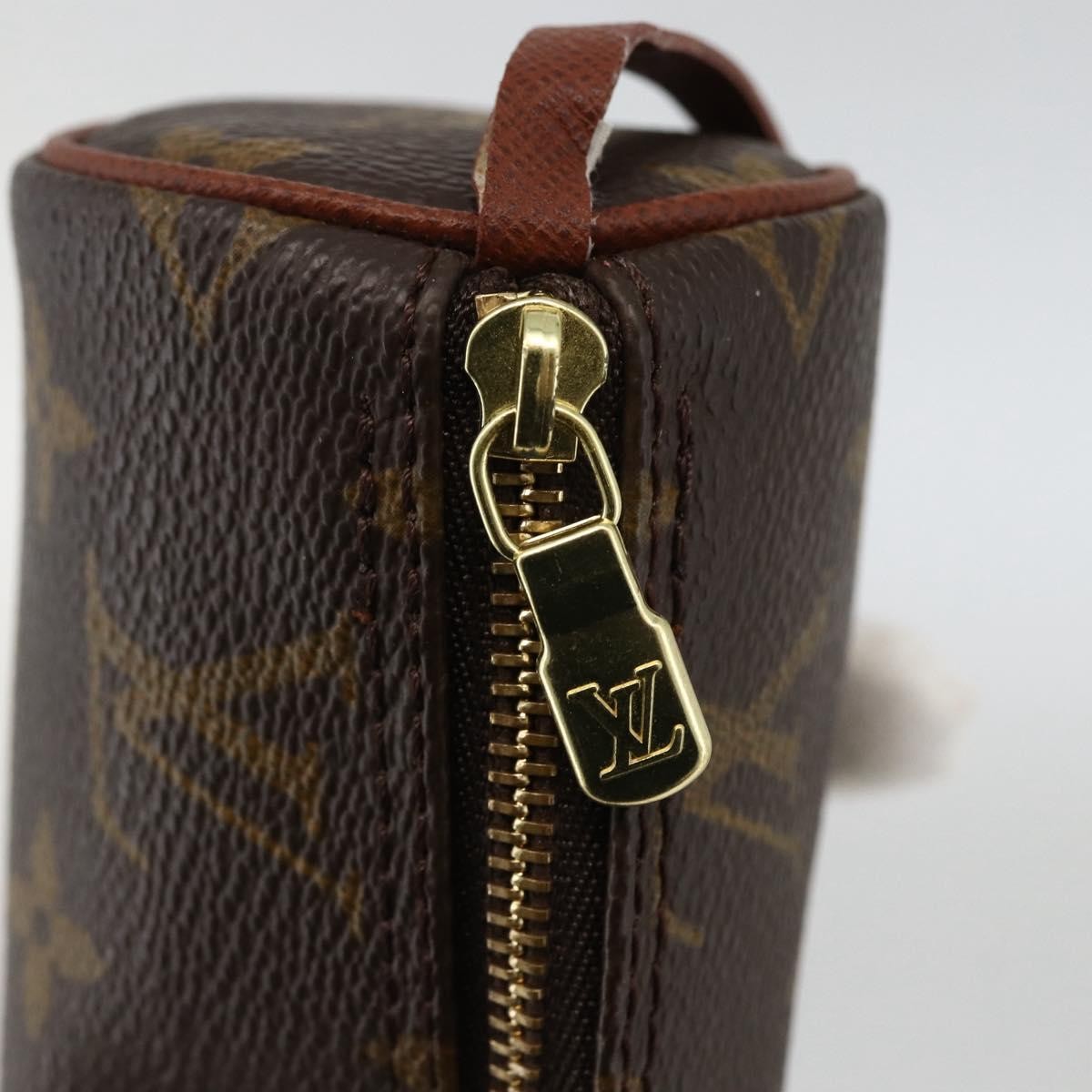 Louis Vuitton Papillon Pochette Monogram Canvas, BROWN, CANVAS, Clutche & pouche