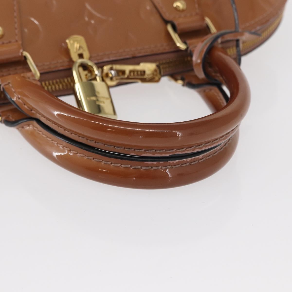 Louis Vuitton Alma Handbag Patent Leather, PINK, PATENT_LEATHER, Handbag