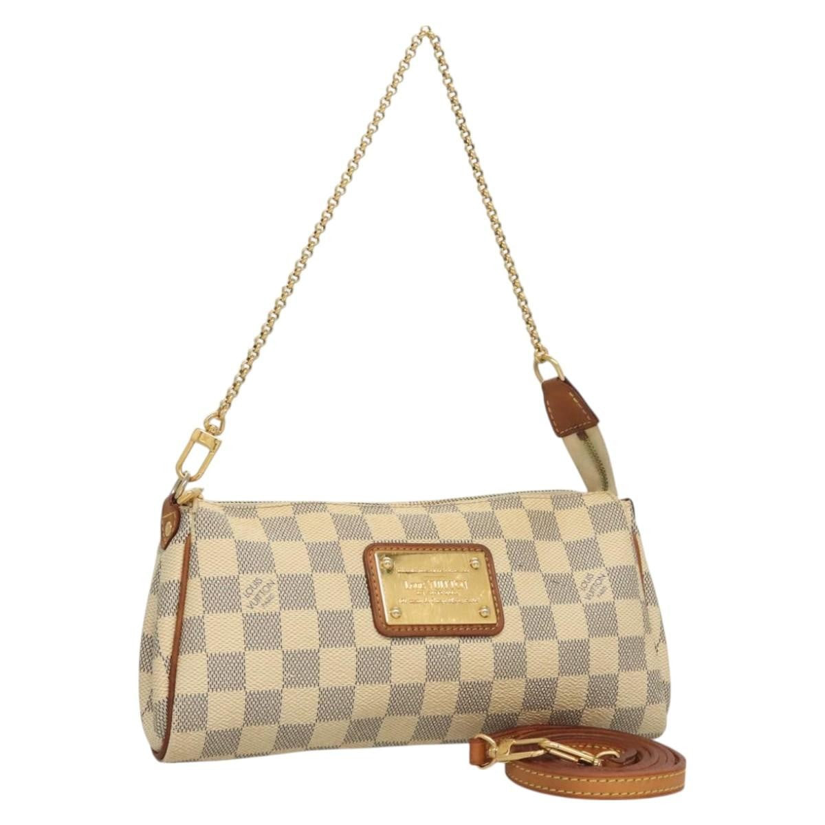 Louis Vuitton Eva Handbag Damier, MULTICOLOUR, CANVAS, Shoulder bag