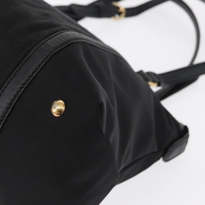 Salvatore Ferragamo Vala Handbag Nylon, BLACK, NYLON, Handbag