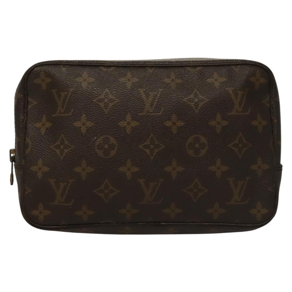 Louis Vuitton Trousse Toilette Monogram Canvas, BROWN, CANVAS, Clutche & pouche