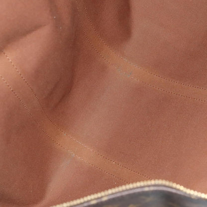 Louis Vuitton Keepall Bag Monogram Canvas, BROWN, CANVAS, Travel bag