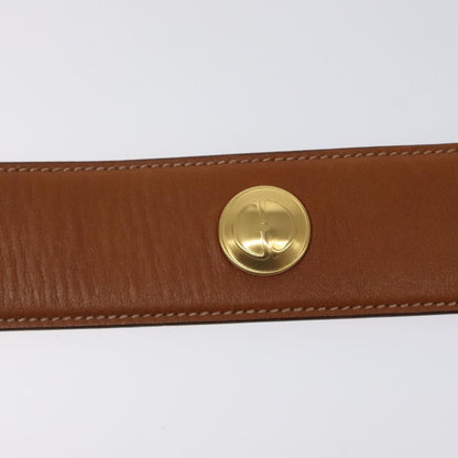 Gucci Buckle Belt Studded Leather, BROWN, LEATHER, Belts