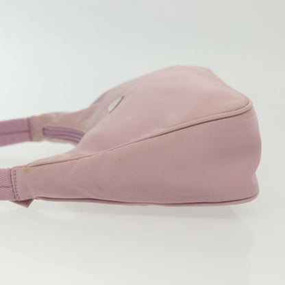 Prada Hobo Tessuto, PINK, NYLON, Handbag