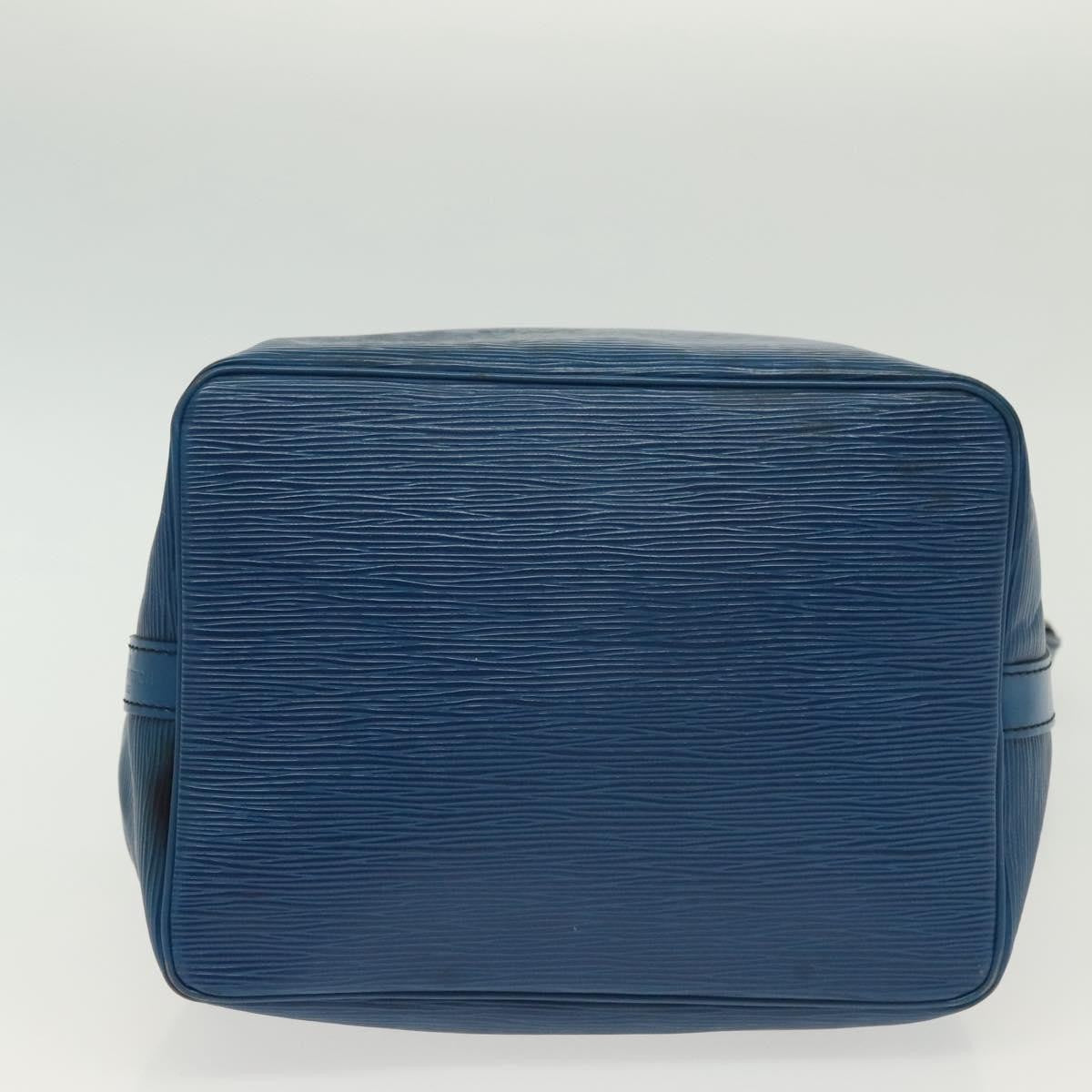 Louis Vuitton Petit Noe Handbag Epi Leather, BLUE, LEATHER, Handbag