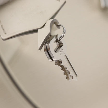 Louis Vuitton Montaigne Bowling Bag Epi Leather, WHITE, LEATHER, Handbag