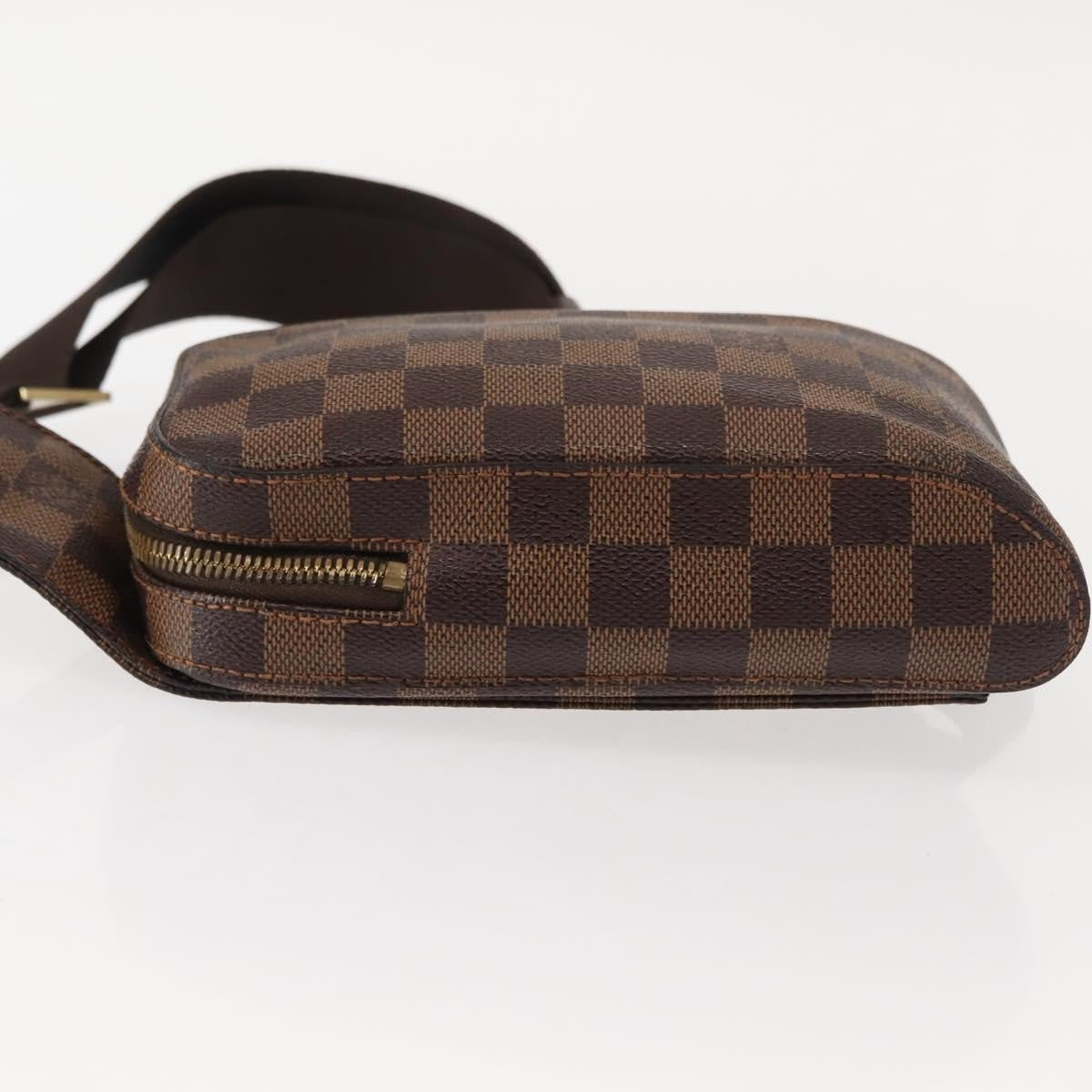 Louis Vuitton Geronimos Waist Bag Damier, BROWN, CANVAS, Shoulder bag