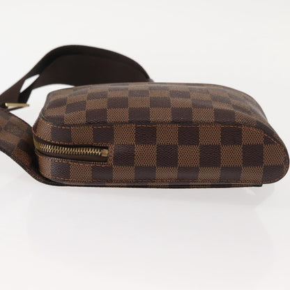 Louis Vuitton Geronimos Waist Bag Damier, BROWN, CANVAS, Shoulder bag
