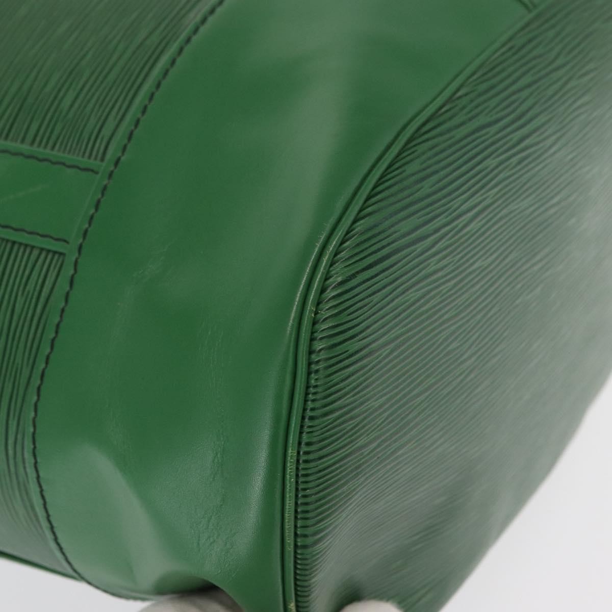 Louis Vuitton Randonnee Backpack Epi Leather, GREEN, LEATHER, Shoulder bag