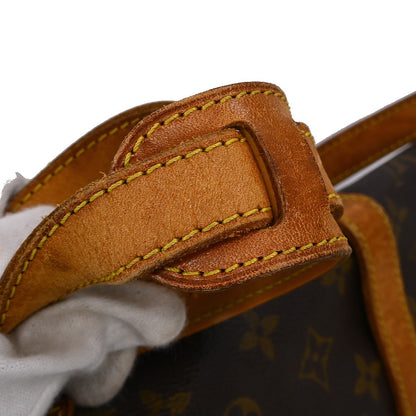 Louis Vuitton Saumur Handbag Monogram Canvas, Brown, Canvas, Shoulder Bag
