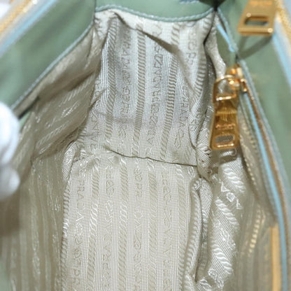 Prada Double Zip Lux Tote Saffiano Leather, GOLD, LEATHER, Handbag