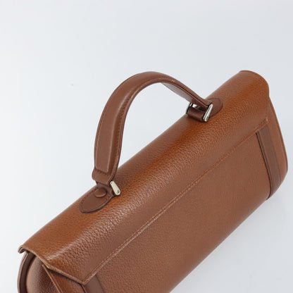 Burberry Vintage Handbag Leather, BROWN, LEATHER, Handbag