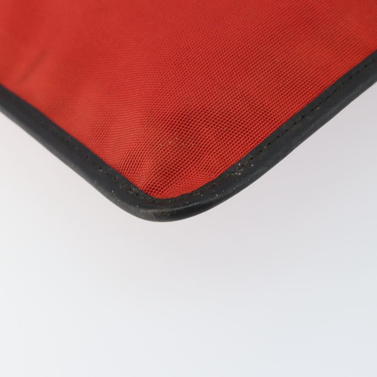 Gucci Front Pocket Messenger Nylon, RED, NYLON, Shoulder bag