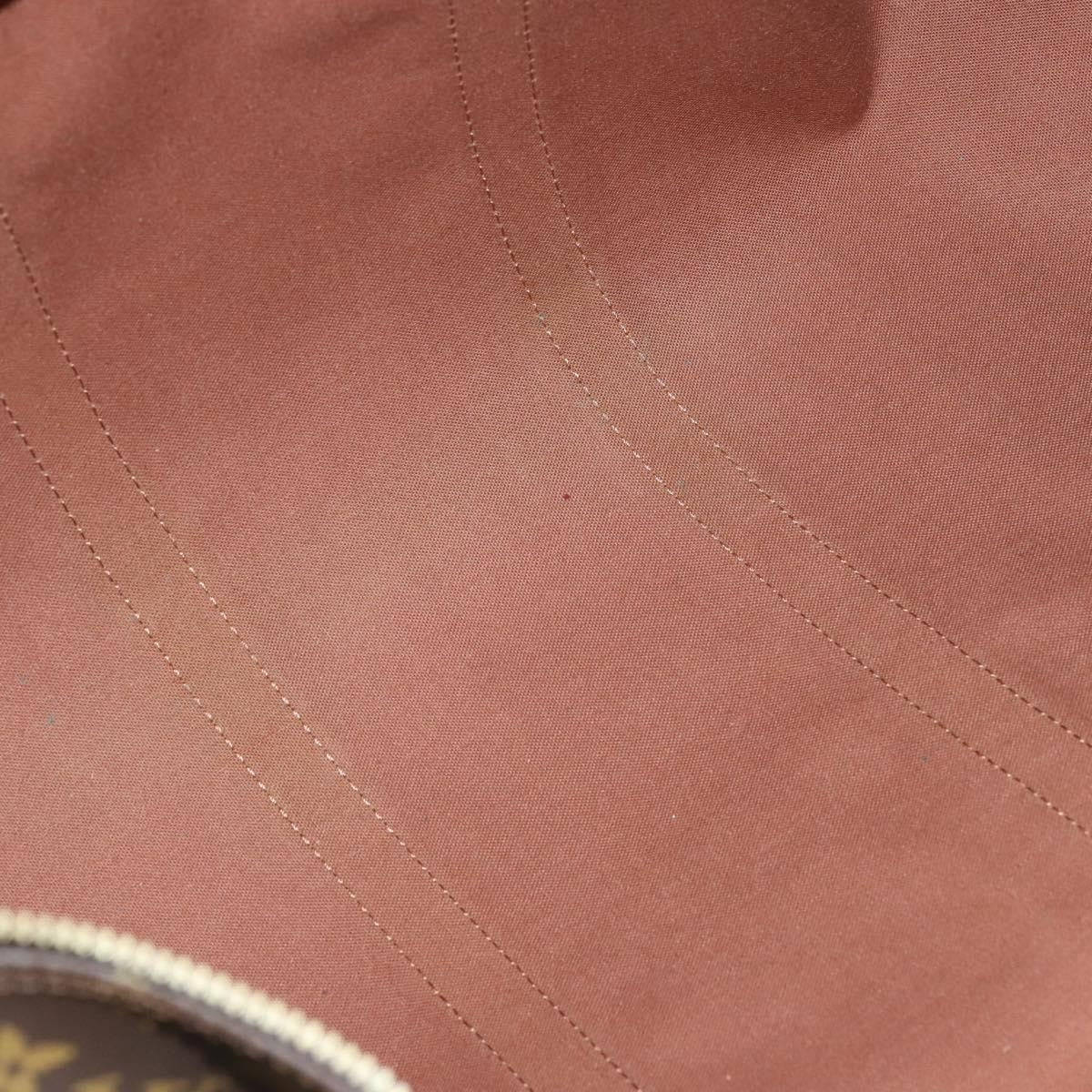 Louis Vuitton Keepall Bag Monogram Canvas, BROWN, CANVAS, Travel bag