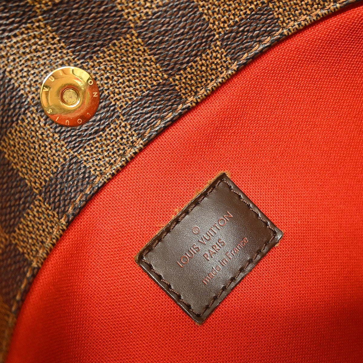 Louis Vuitton Bloomsbury Handbag Damier, Brown, Canvas, Shoulder Bag