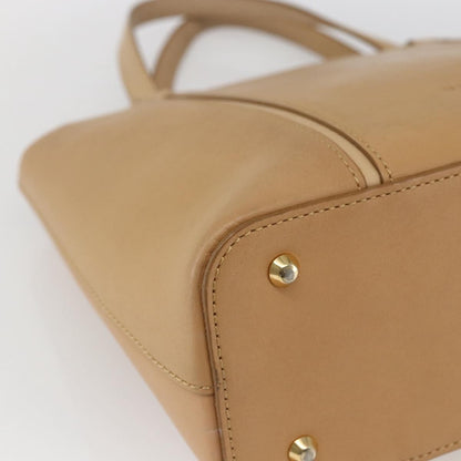 Burberry Vintage Handbag Leather, BEIGE, LEATHER, Handbag