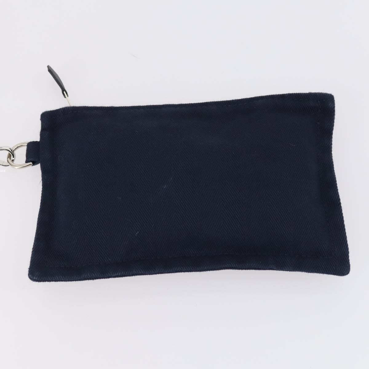 Hermes Valparaiso Bag Toile and Leather, NAVY, CANVAS, Handbag