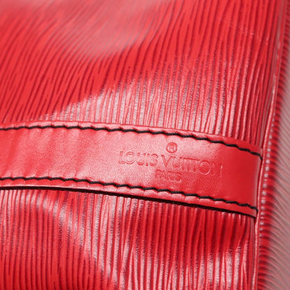 Louis Vuitton Bicolor Petit Noe Handbag Epi Leather, RED, LEATHER, Shoulder bag