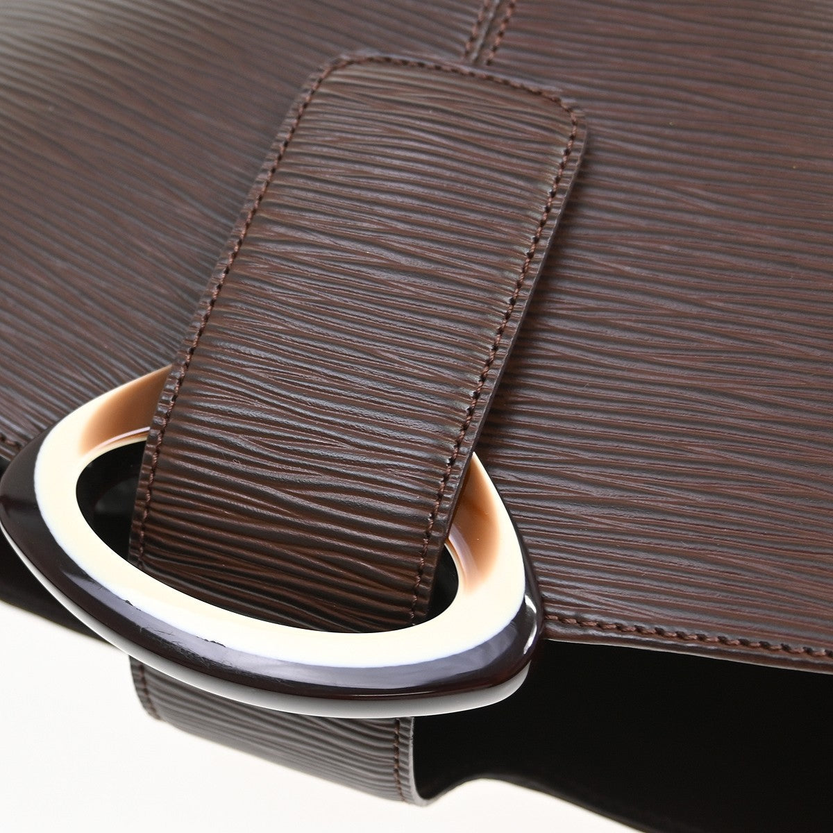 Louis Vuitton Reverie Handbag Epi Leather, Brown, Leather, Shoulder Bag