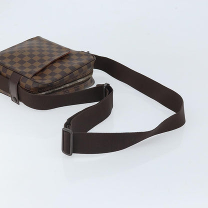 Louis Vuitton Olav Handbag Damier, BROWN, CANVAS, Shoulder bag