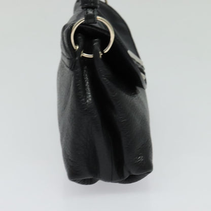 Chloe Lily Handbag Leather, BLACK, LEATHER, Handbag