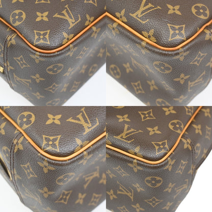 Louis Vuitton Deauville Handbag Monogram Canvas, BROWN, CANVAS, Handbag