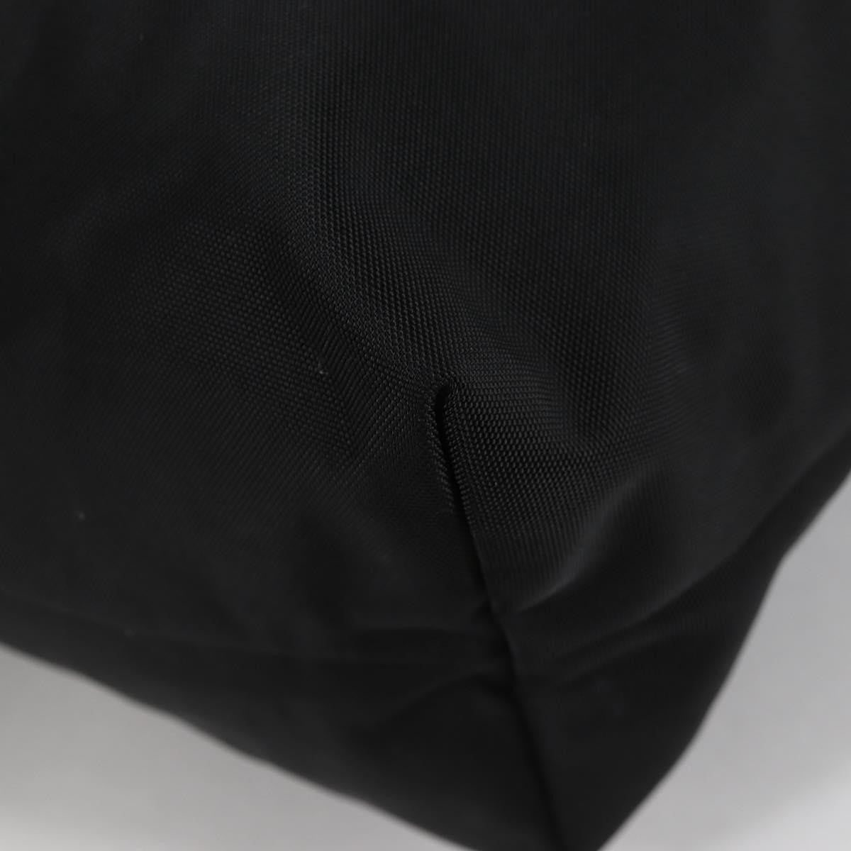Bottega Veneta Vintage Tote Bag Nylon, BLACK, NYLON, Tote bag