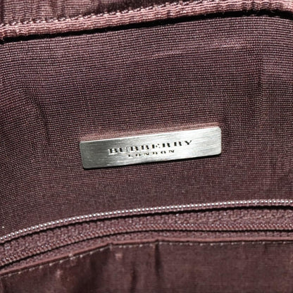 Burberry Vintage Tote Leather, BROWN, LEATHER, Tote bag