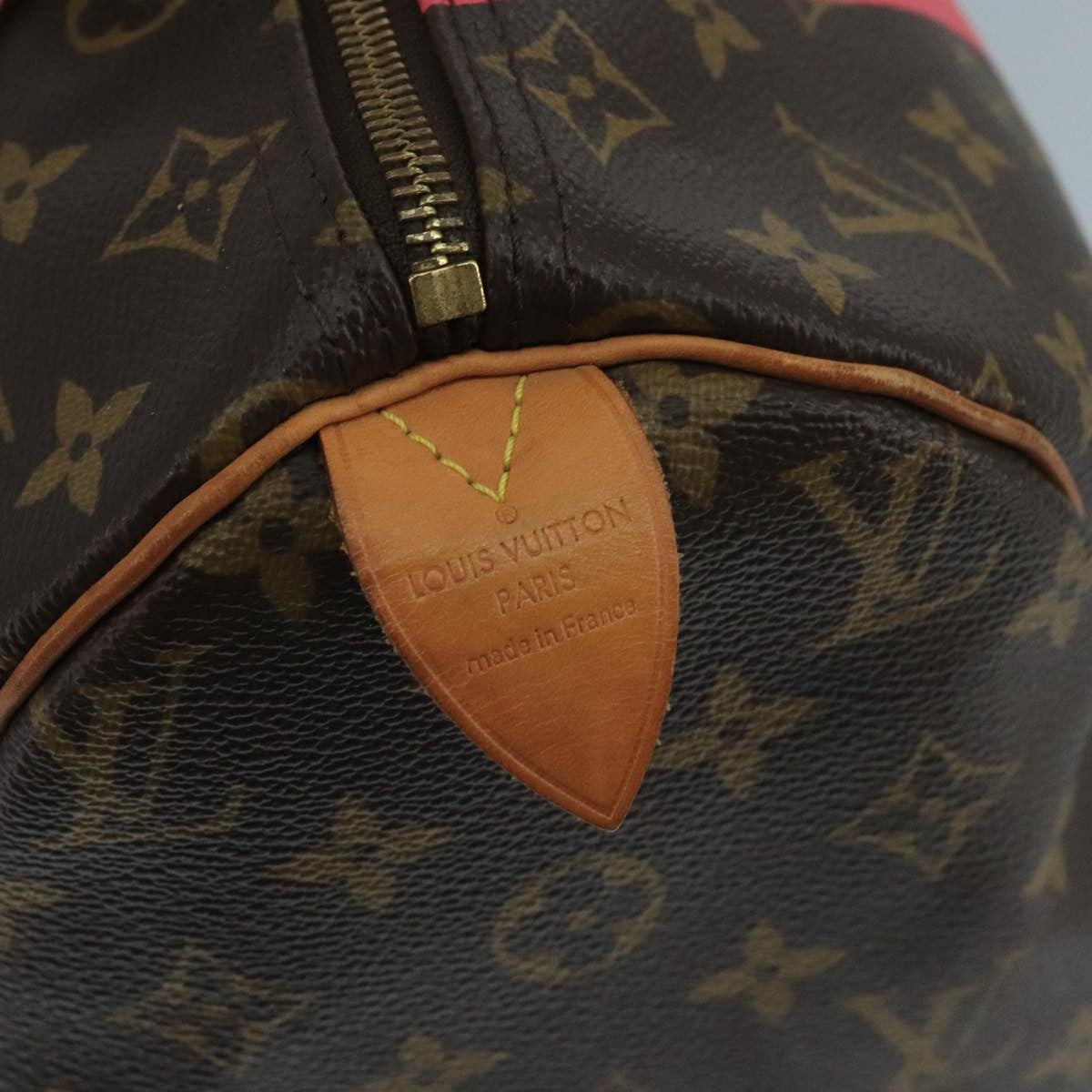 Louis Vuitton Speedy Handbag Limited Edition V Monogram Canvas, BROWN, CANVAS, Handbag