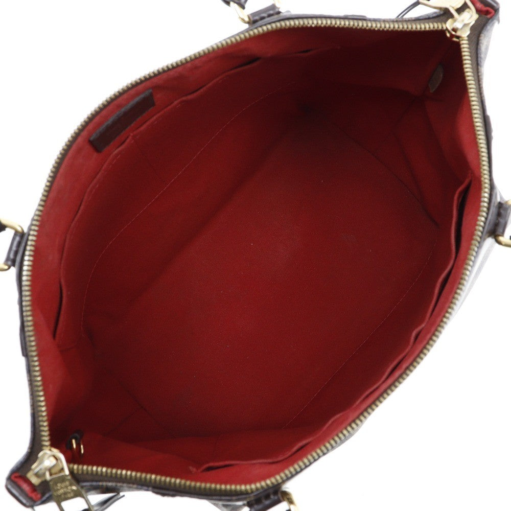 Louis Vuitton Westminster Handbag Damier, BROWN, CANVAS, Shoulder bag