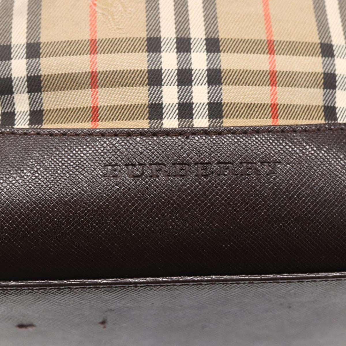 Burberry Vintage tote bag Canvas, BEIGE, CANVAS, Tote bag