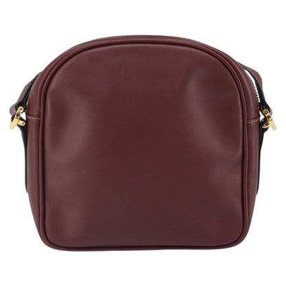 cartier Must de Cartier Shoulder Bag Leather, BURGUNDY, LEATHER, Shoulder bag