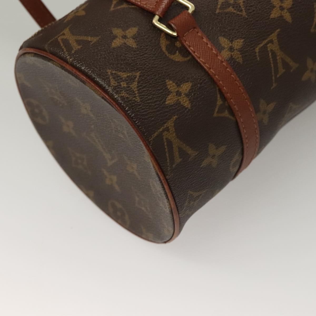 Louis Vuitton Papillon Handbag Monogram Canvas, BROWN, CANVAS, Handbag