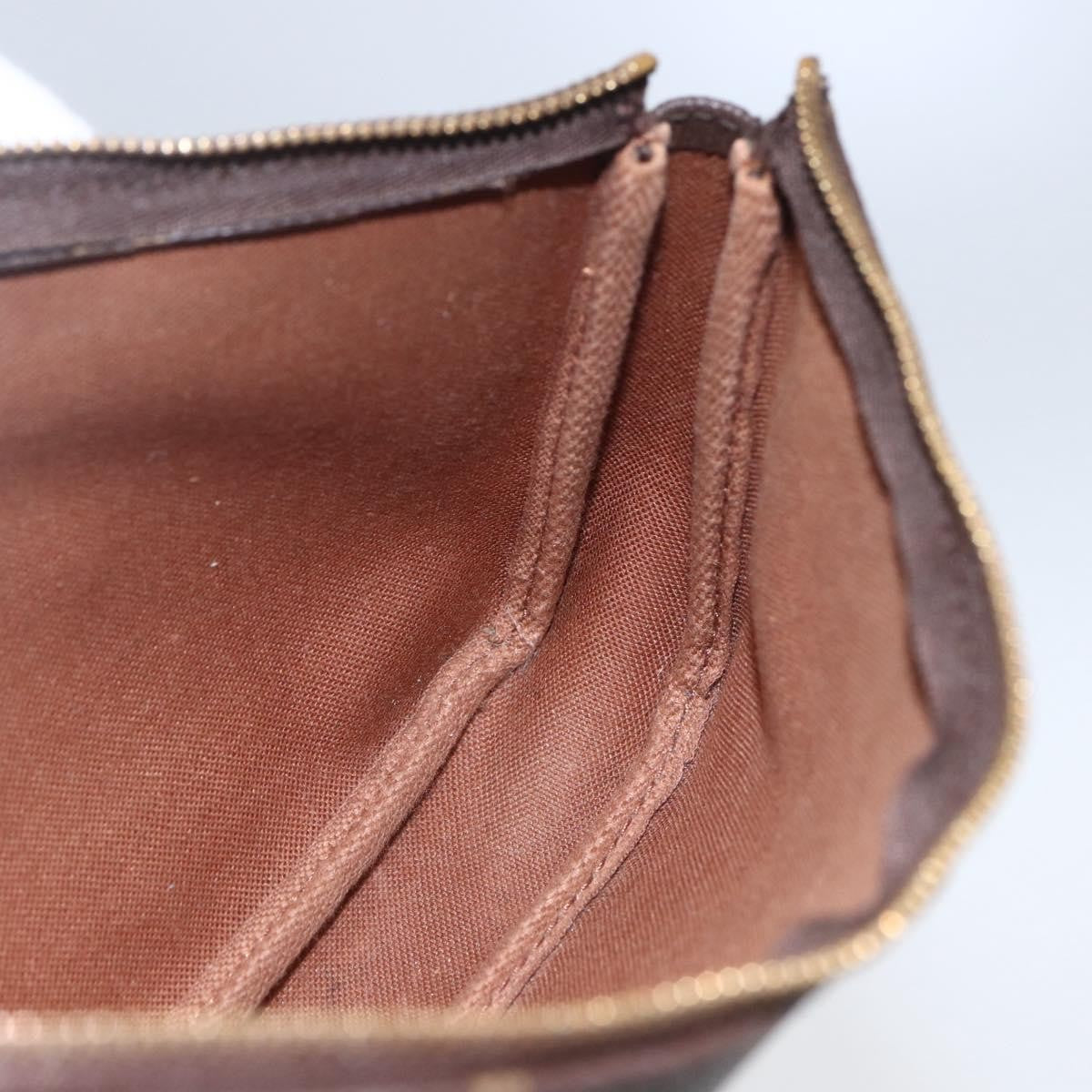 Louis Vuitton Pochette Accessoires NM Monogram Canvas, BROWN, CANVAS, Clutche & pouche
