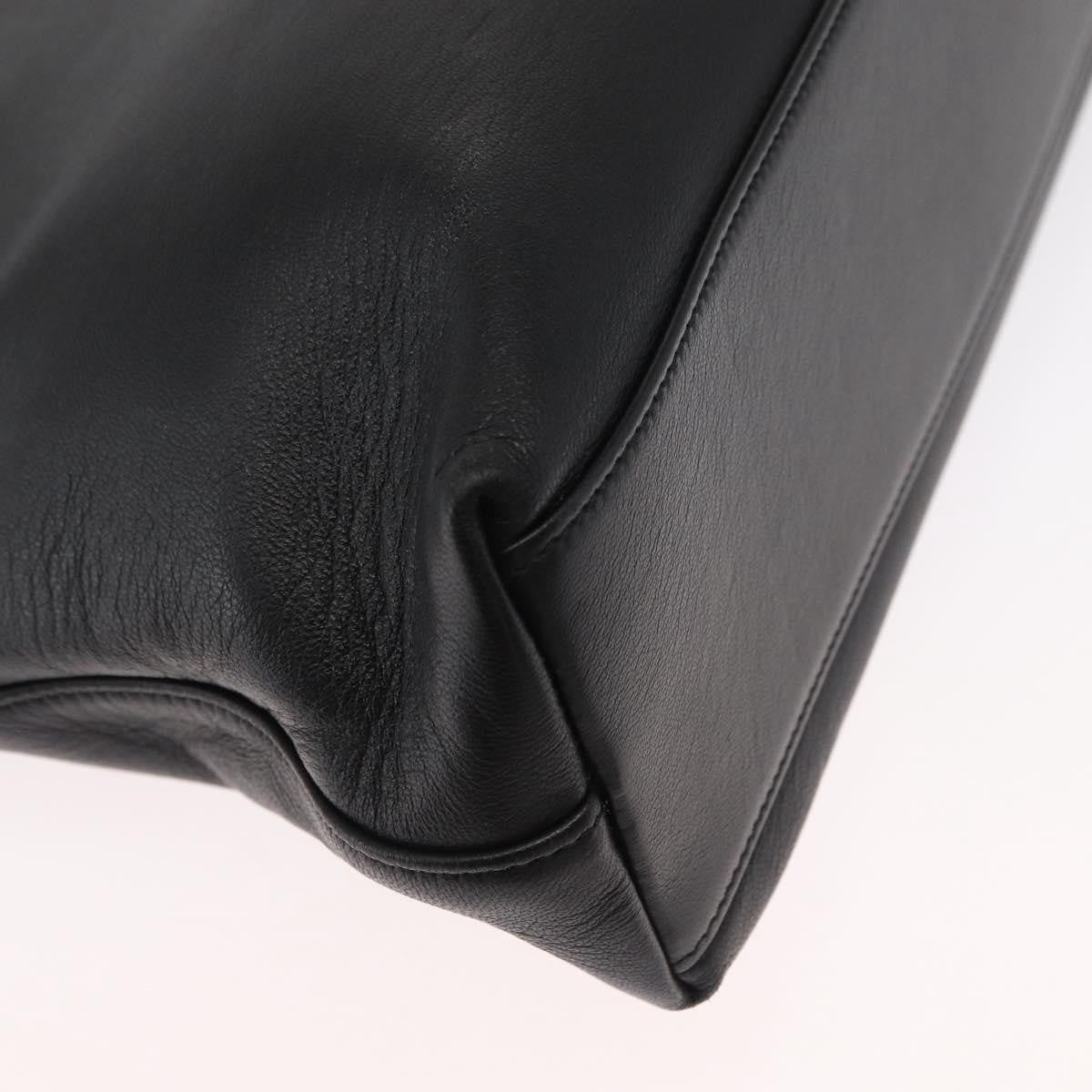 Gucci Linea Matisse Interlocking G Top Handle Tote Leather, BLACK, LEATHER, Shoulder bag