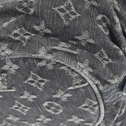 Louis Vuitton XS Hobo Denim, BLACK, DENIM_JEANS, Shoulder bag