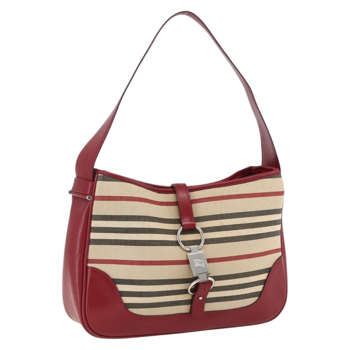 Burberry Blue Label shoulder bag Canvas, BEIGE, CANVAS, Shoulder bag