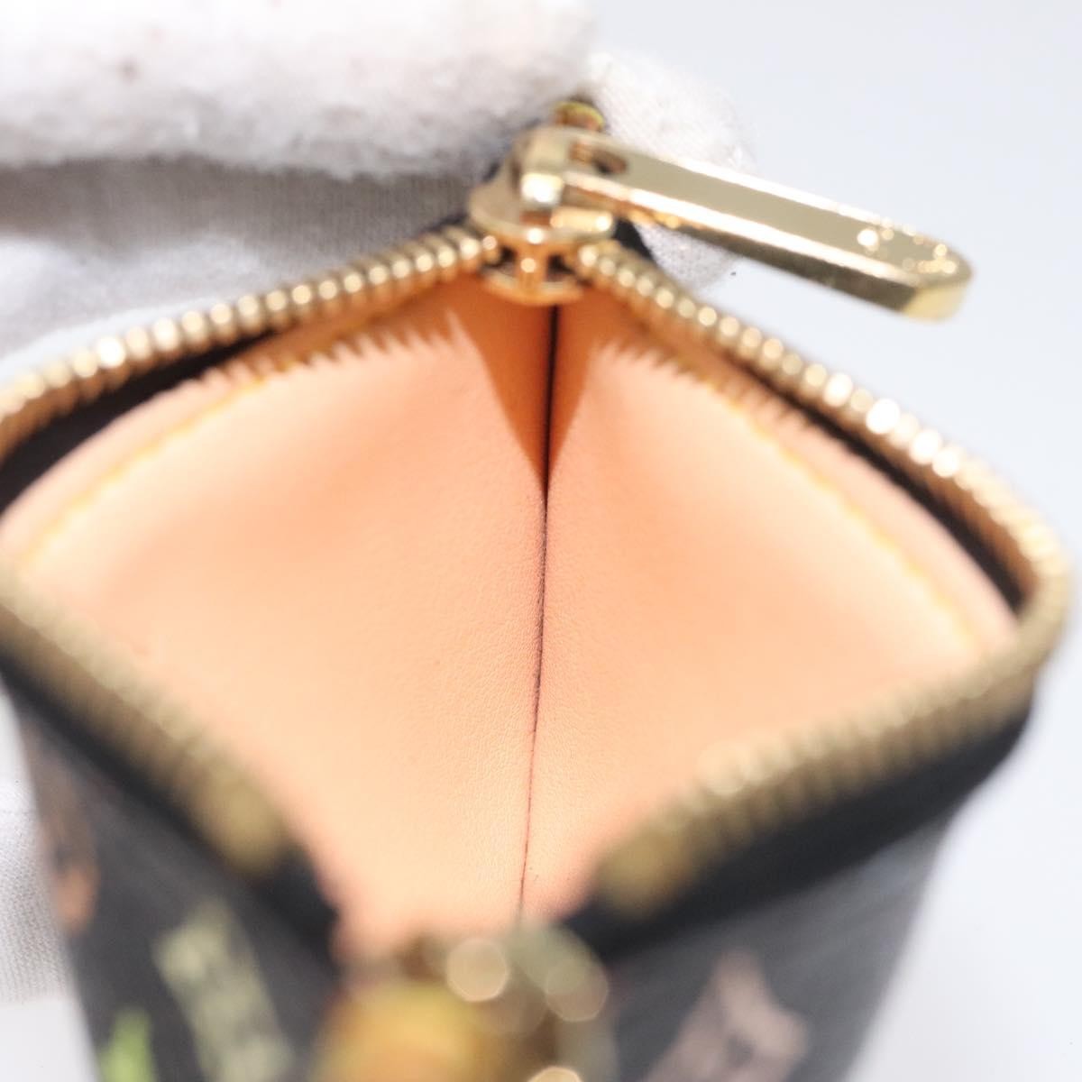 Louis Vuitton Pochette Clés Monogram Canvas, BLACK, CANVAS, Wallets