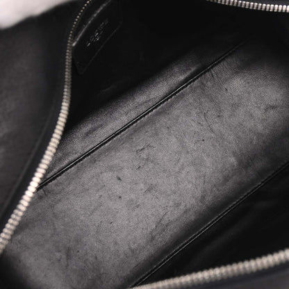 Loewe Amazona Bag Leather, BLACK, LEATHER, Handbag