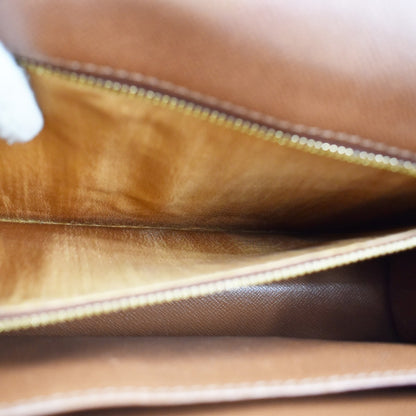 Louis Vuitton Dame Pochette Monogram Canvas, BROWN, CANVAS, Clutche & pouche