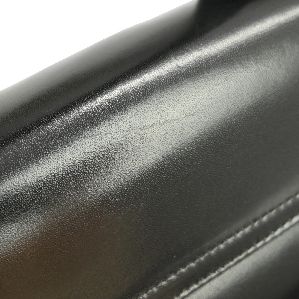 Salvatore Ferragamo Gancini Convertible Top Handle Bag Leather, BLACK, LEATHER, Handbag